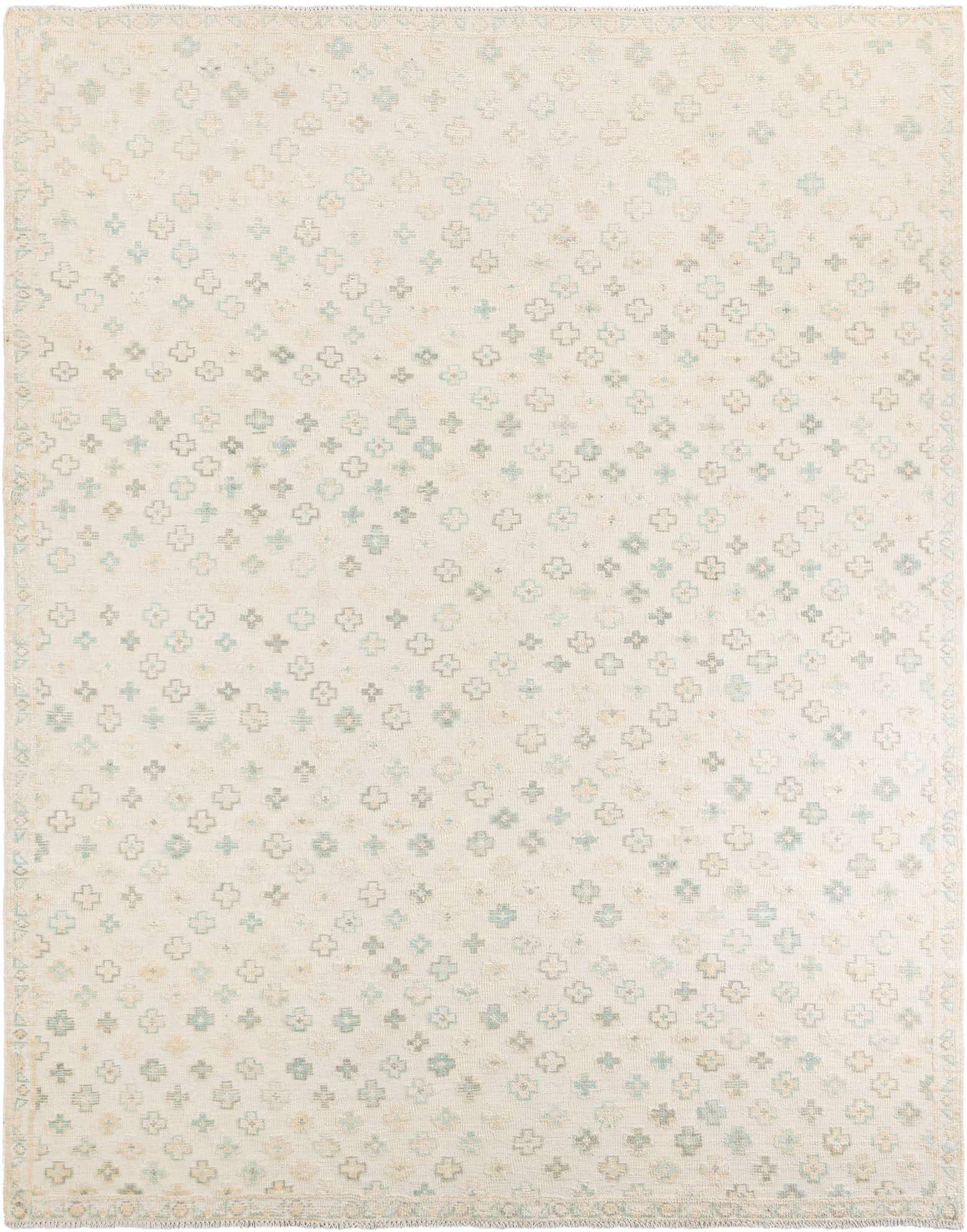 9' 2 x 11' 7 Hand Knotted Darya Wool Rug