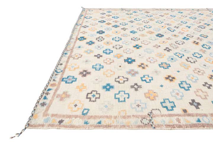 6' 4 x 9' 1 Hand Knotted Darya Wool Rug