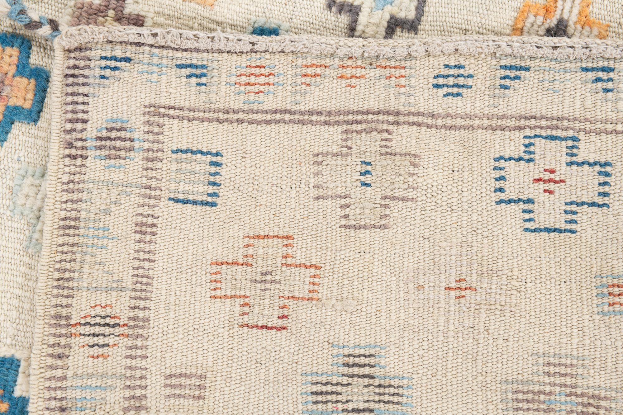 6' 4 x 9' 1 Hand Knotted Darya Wool Rug