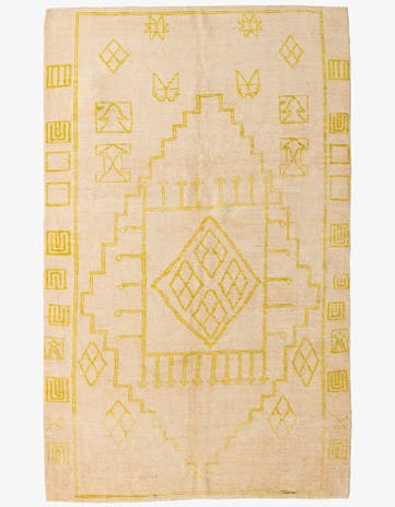 6' 3 x 10' 3 Hand Knotted Darya Wool Rug