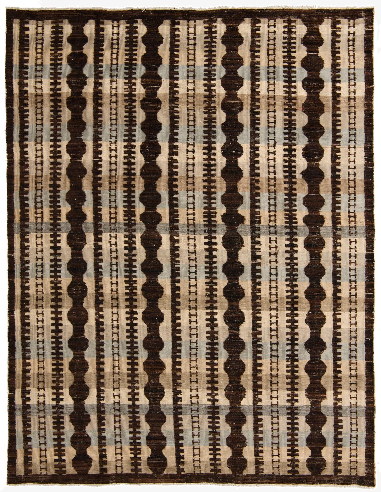 8' 1 x 10' 6  Hand Knotted Darya Wool Rug