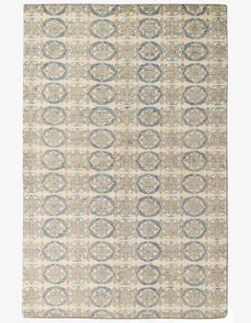 5' 6 x 8' 4 Hand Knotted Darya Wool Rug