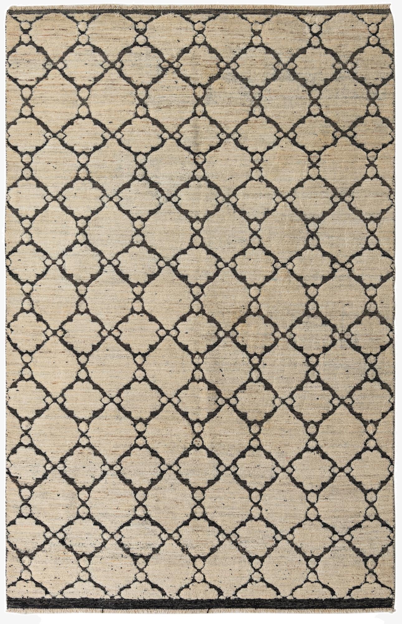 6' 6 x 10'  Hand Knotted Darya Wool Rug