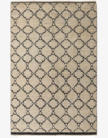 6' 6 x 10' Hand Knotted Darya Wool Rug