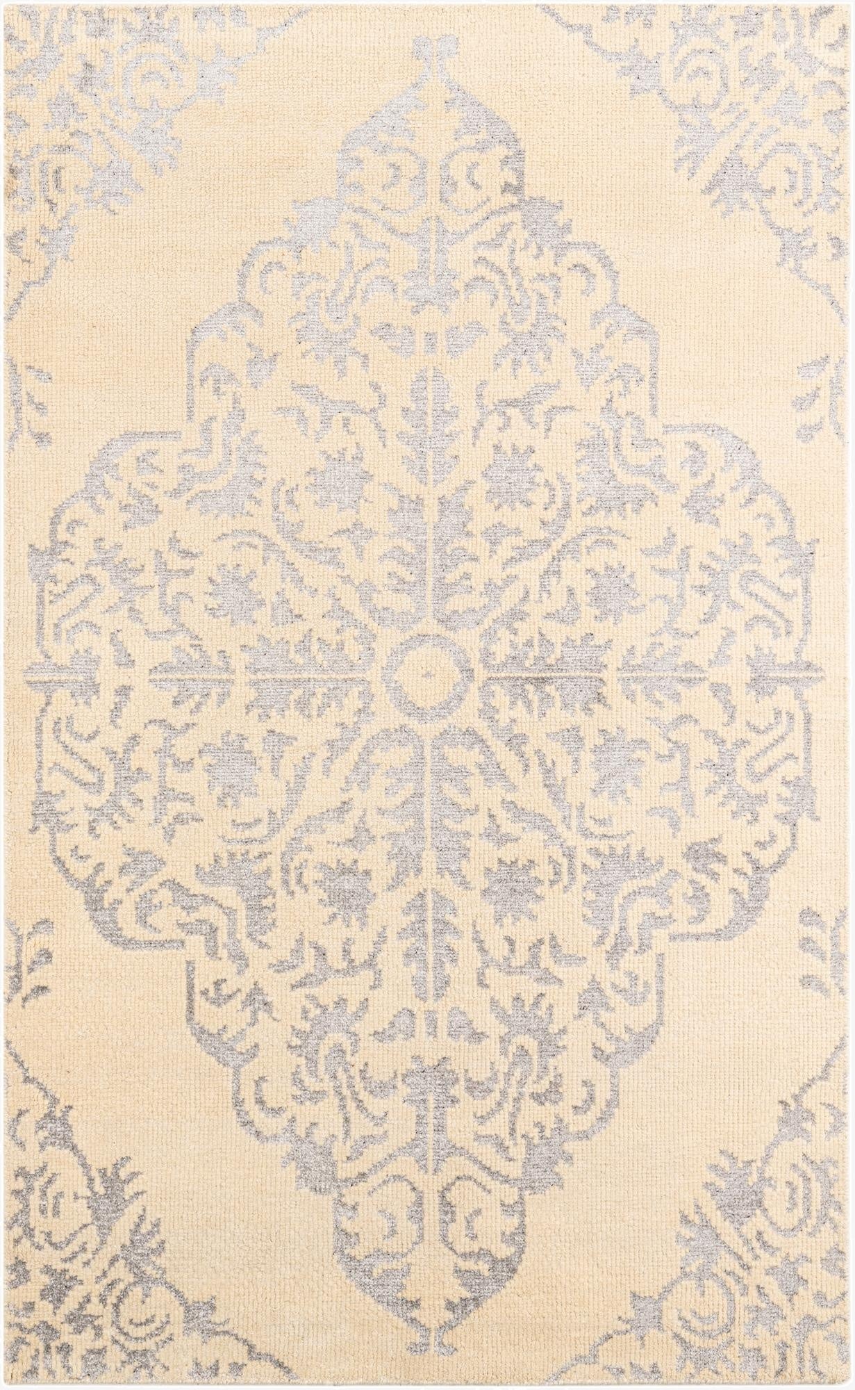 5' x 8'  Hand Knotted Darya Rug
