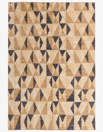 5' 10 x 8' 6 Hand Knotted Darya Wool Rug