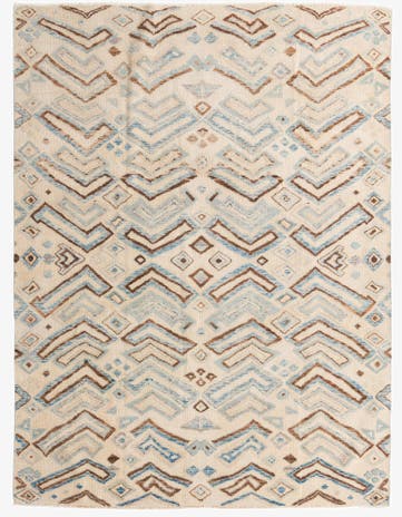 7' 8 x 10' 3 Hand Knotted Darya Wool Rug