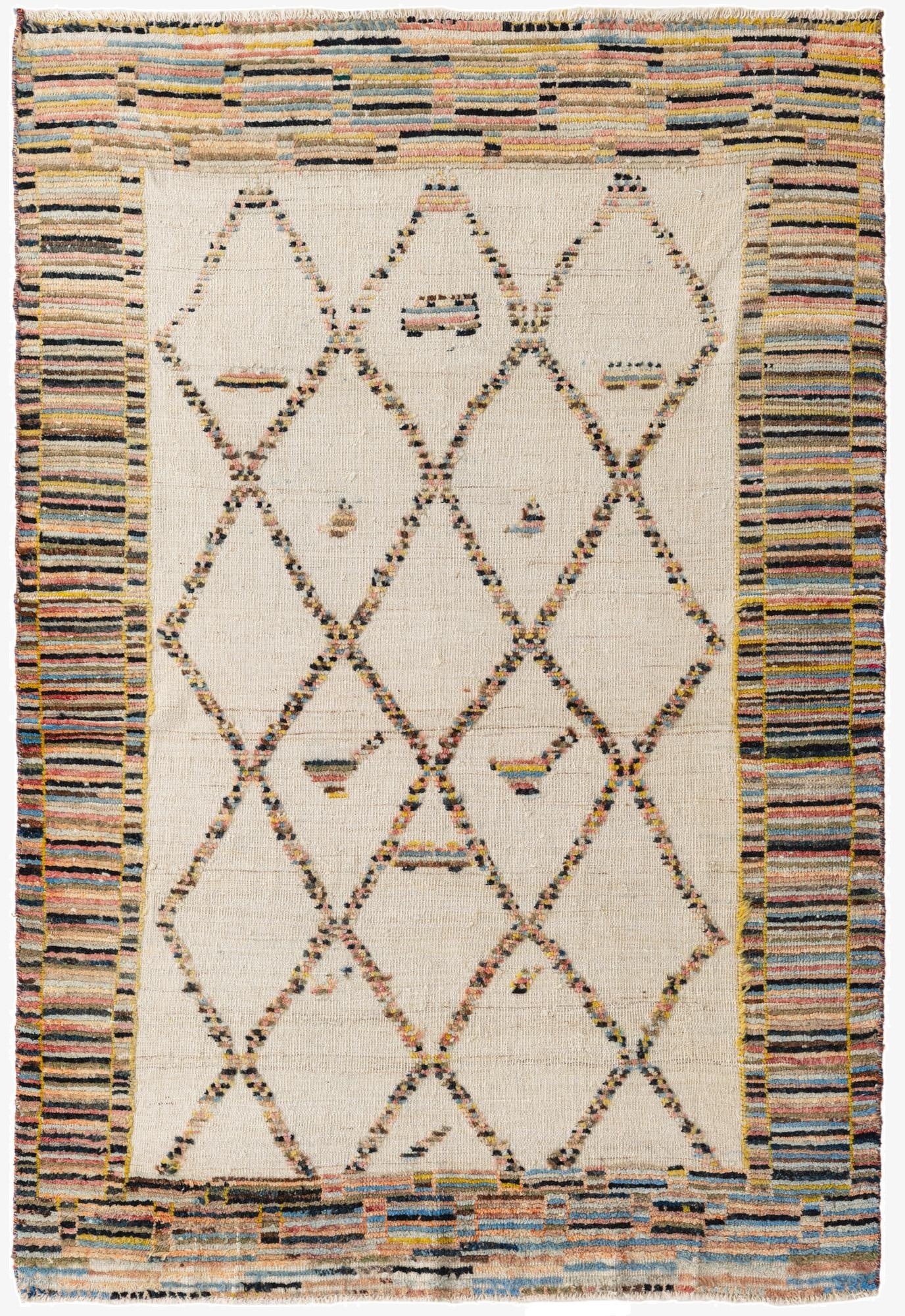 5' 3 x 7' 7  Hand Knotted Darya Wool Rug