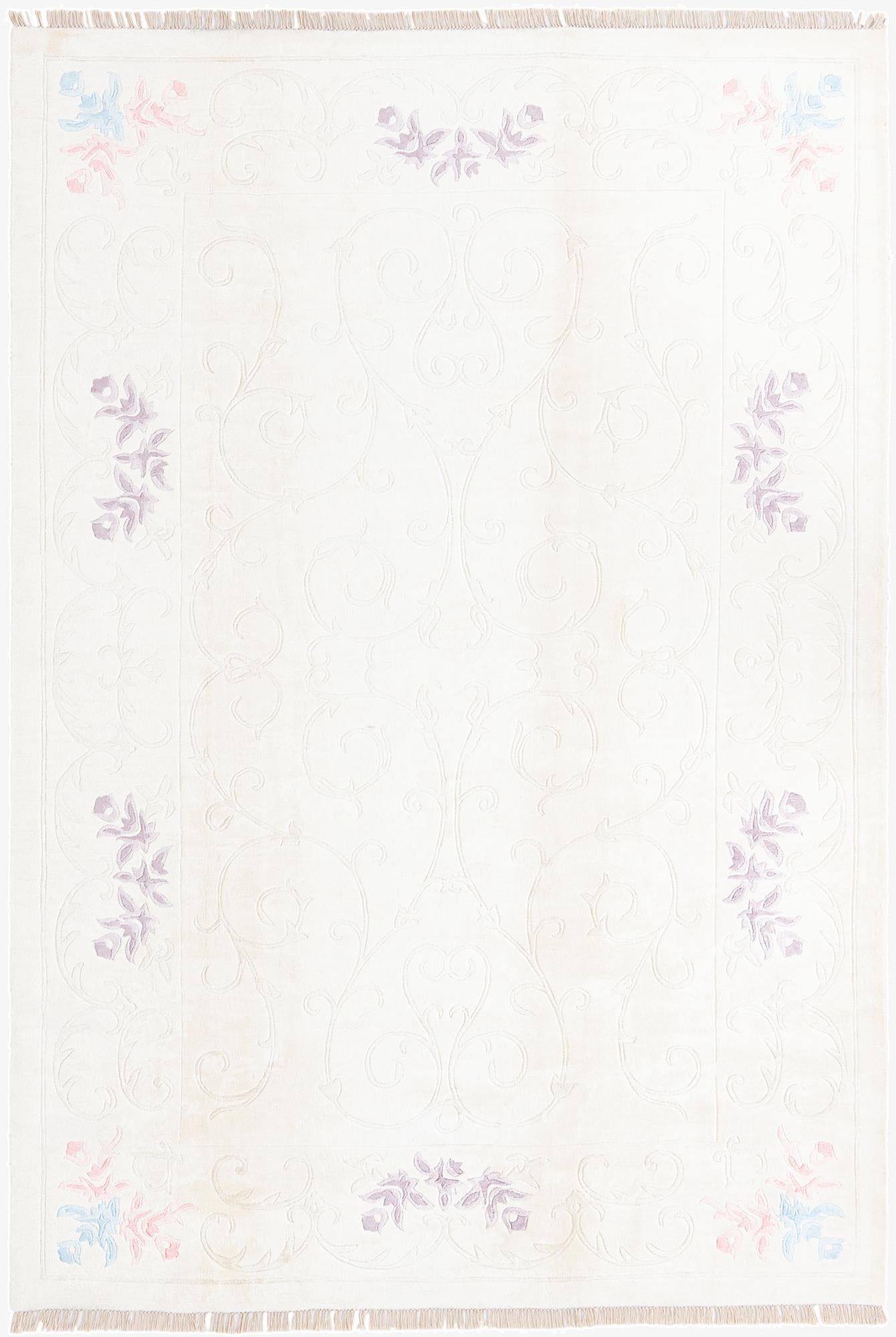 6' 7 x 9' 8  Hand Knotted Darya Rug