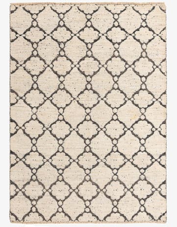 5' 7 x 7' 8 Hand Knotted Darya Wool Rug