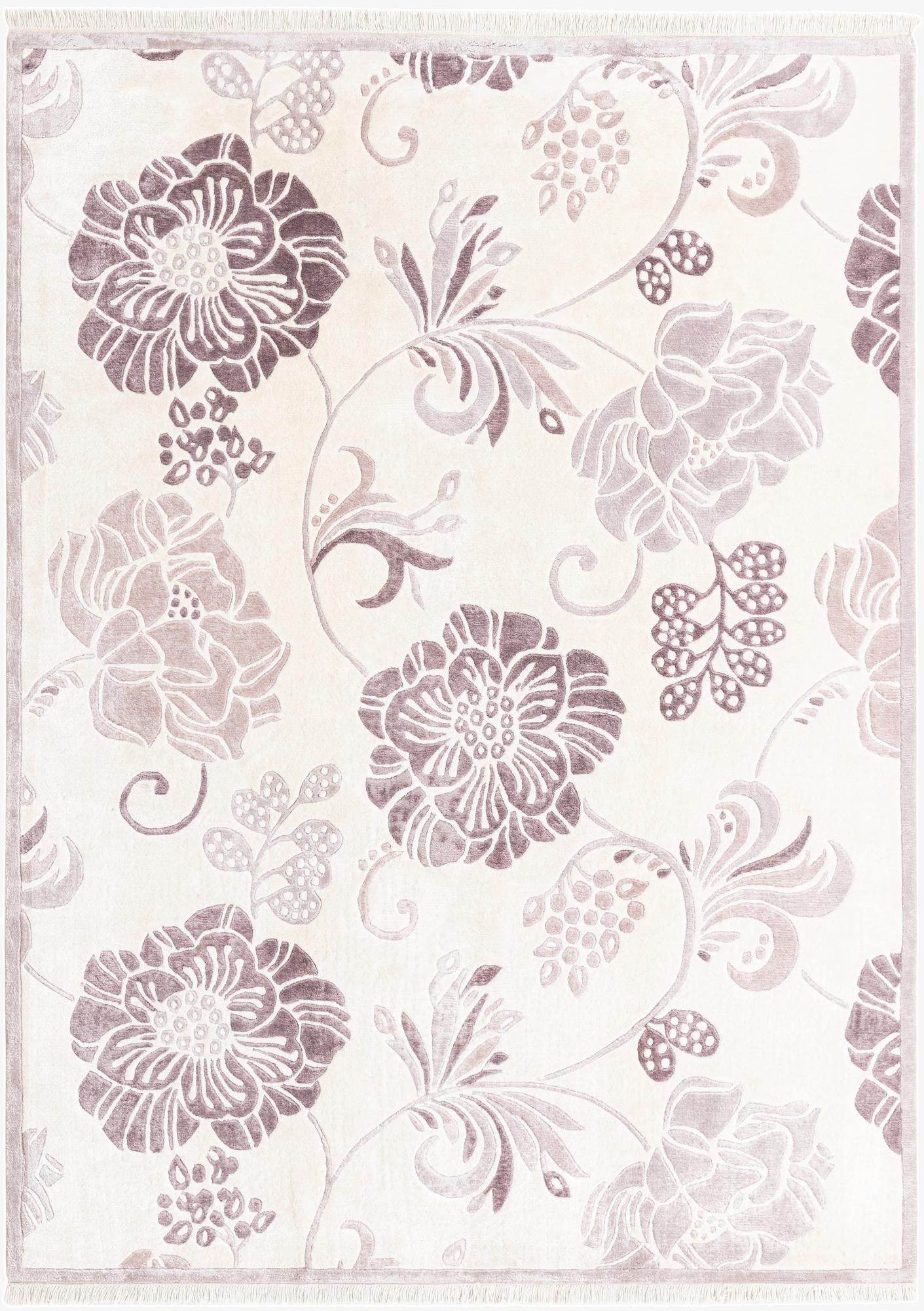 5' 9 x 7' 10  Hand Knotted Darya Wool Rug