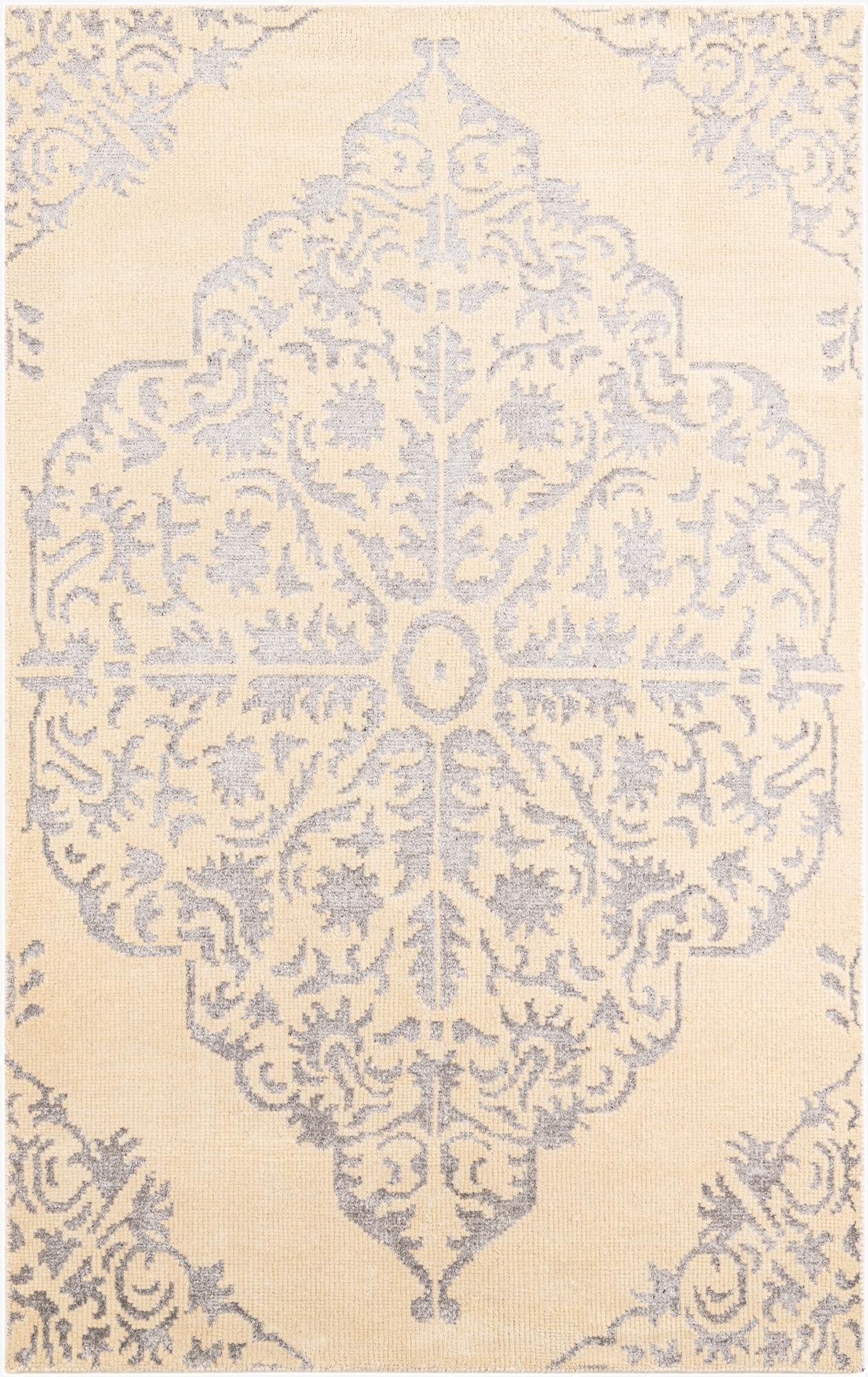5' x 8'  Hand Knotted Darya Rug