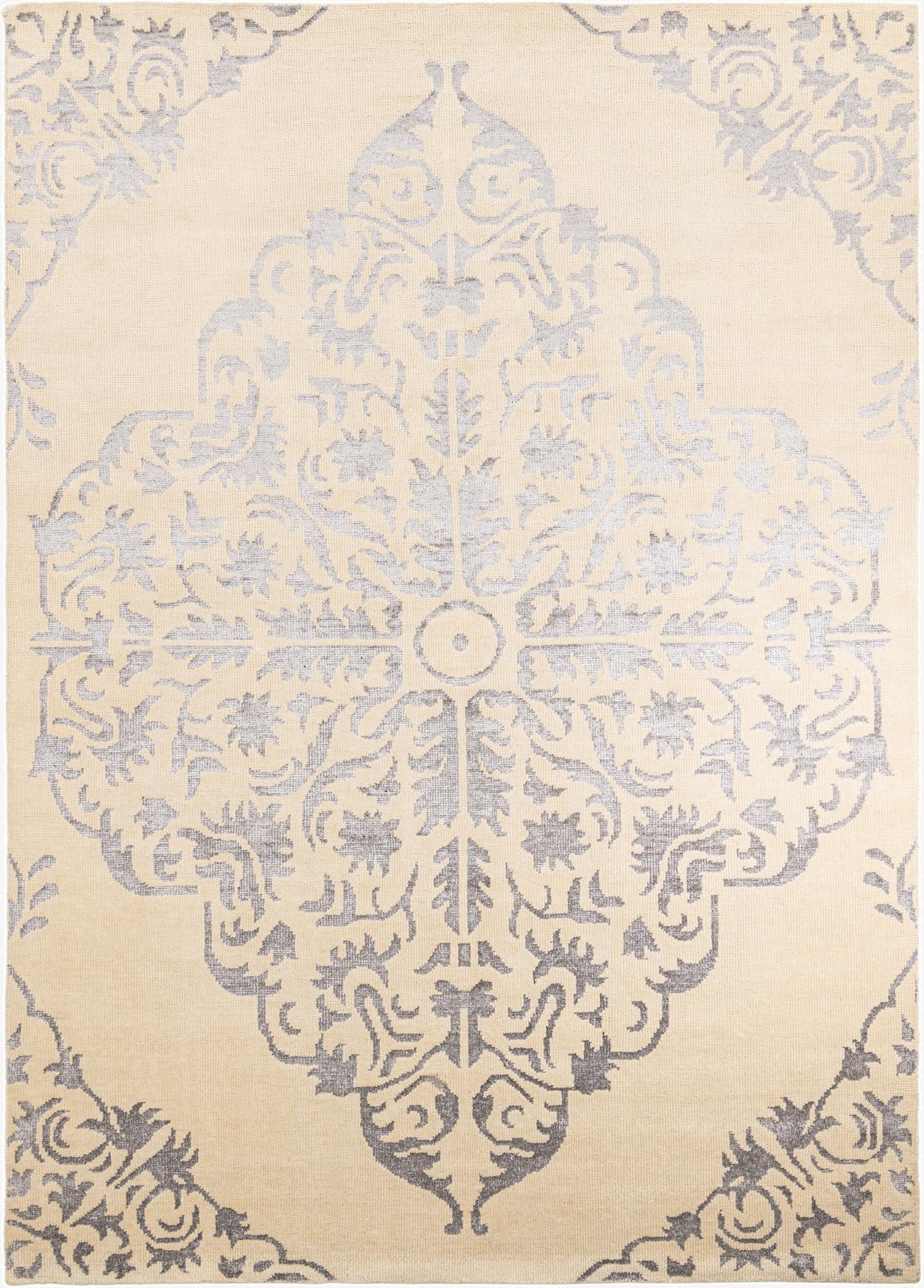 9' x 12' 8  Hand Knotted Darya Rug