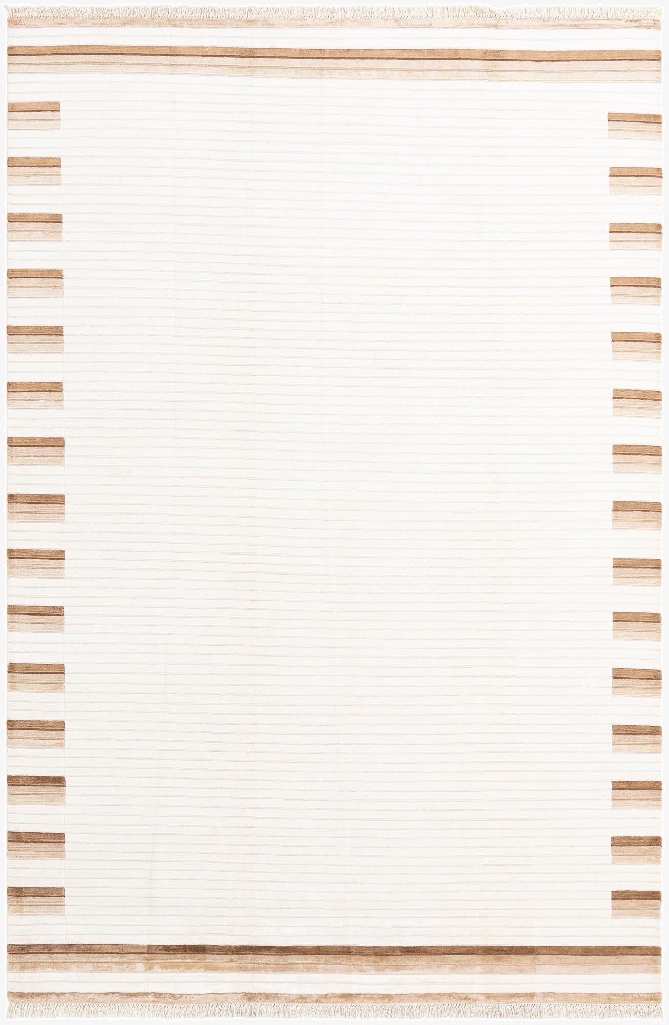 6' 6 x 9' 9  Hand Knotted Darya Wool Rug