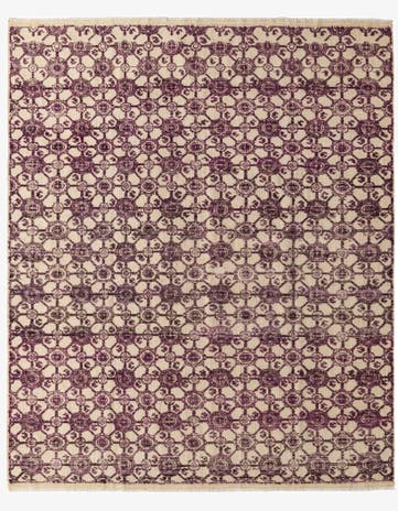 8' x 9' 8 Hand Knotted Darya Wool Rug