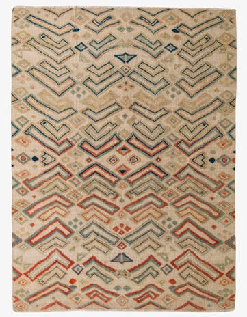 9' x 12' 2 Hand Knotted Darya Wool Rug