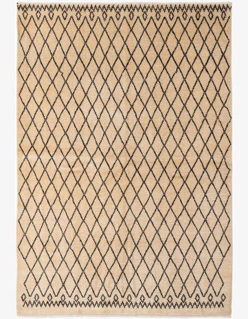 5' 2 x 7' 5 Hand Knotted Darya Wool Rug