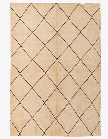 5' 6 x 8' Hand Knotted Darya Wool Rug