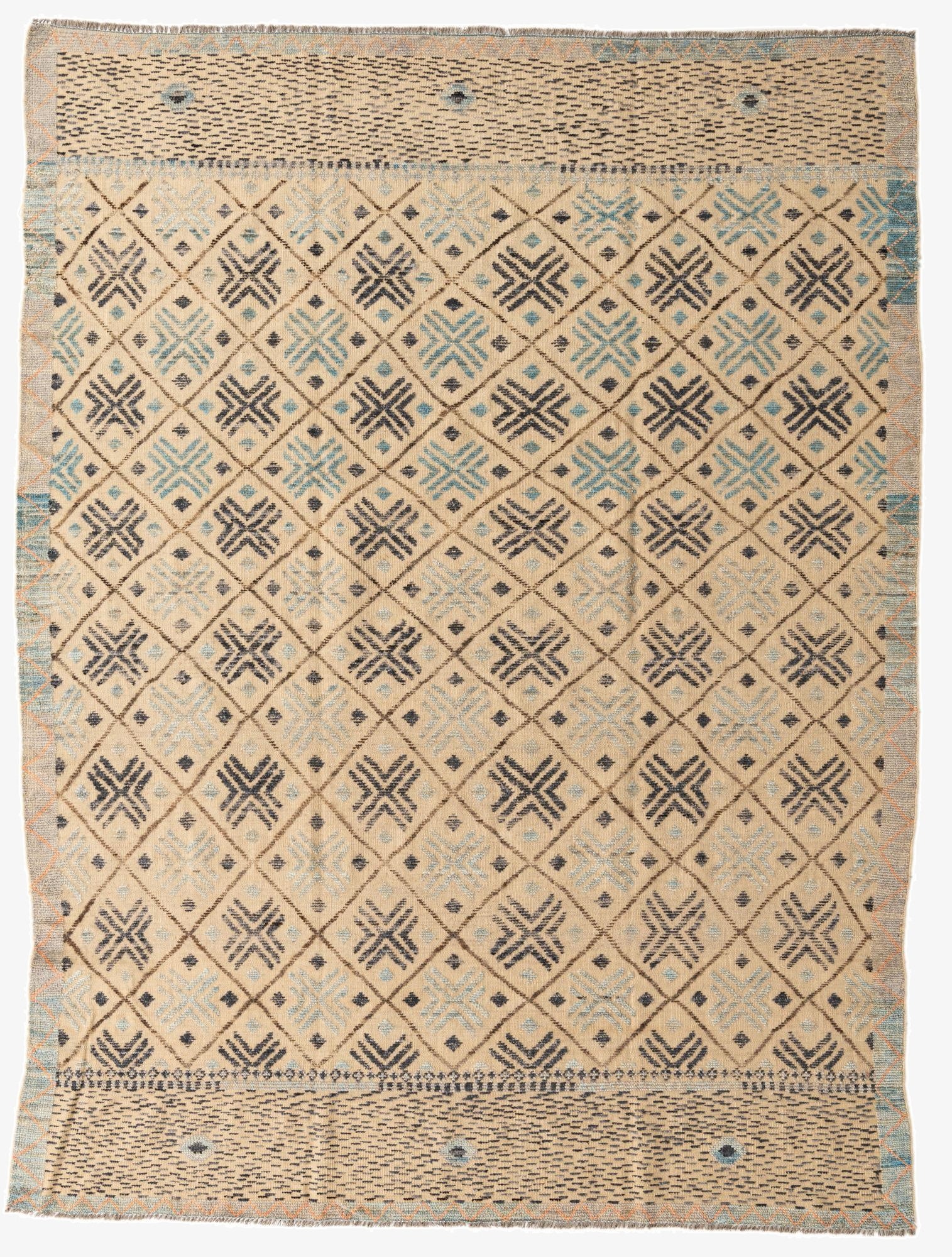Primary image 7' 8 x 10' 2  Hand Knotted Darya Wool Rug