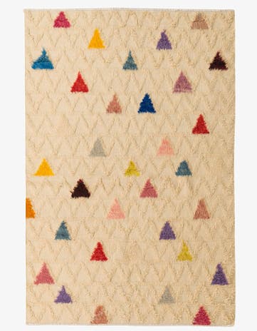 5' 8 x 8' 4 Hand Knotted Darya Wool Rug