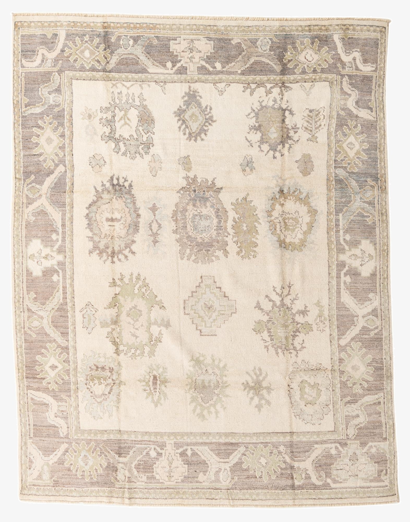 8' 3 x 10' 6  Hand Knotted Darya Wool Rug