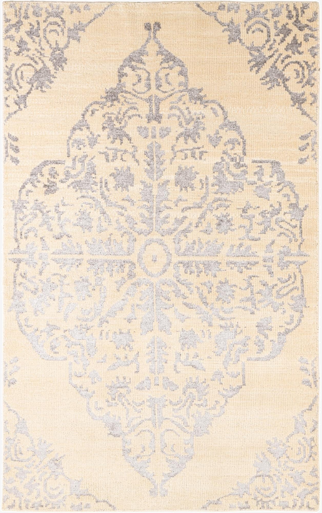 5' x 8'  Hand Knotted Darya Rug