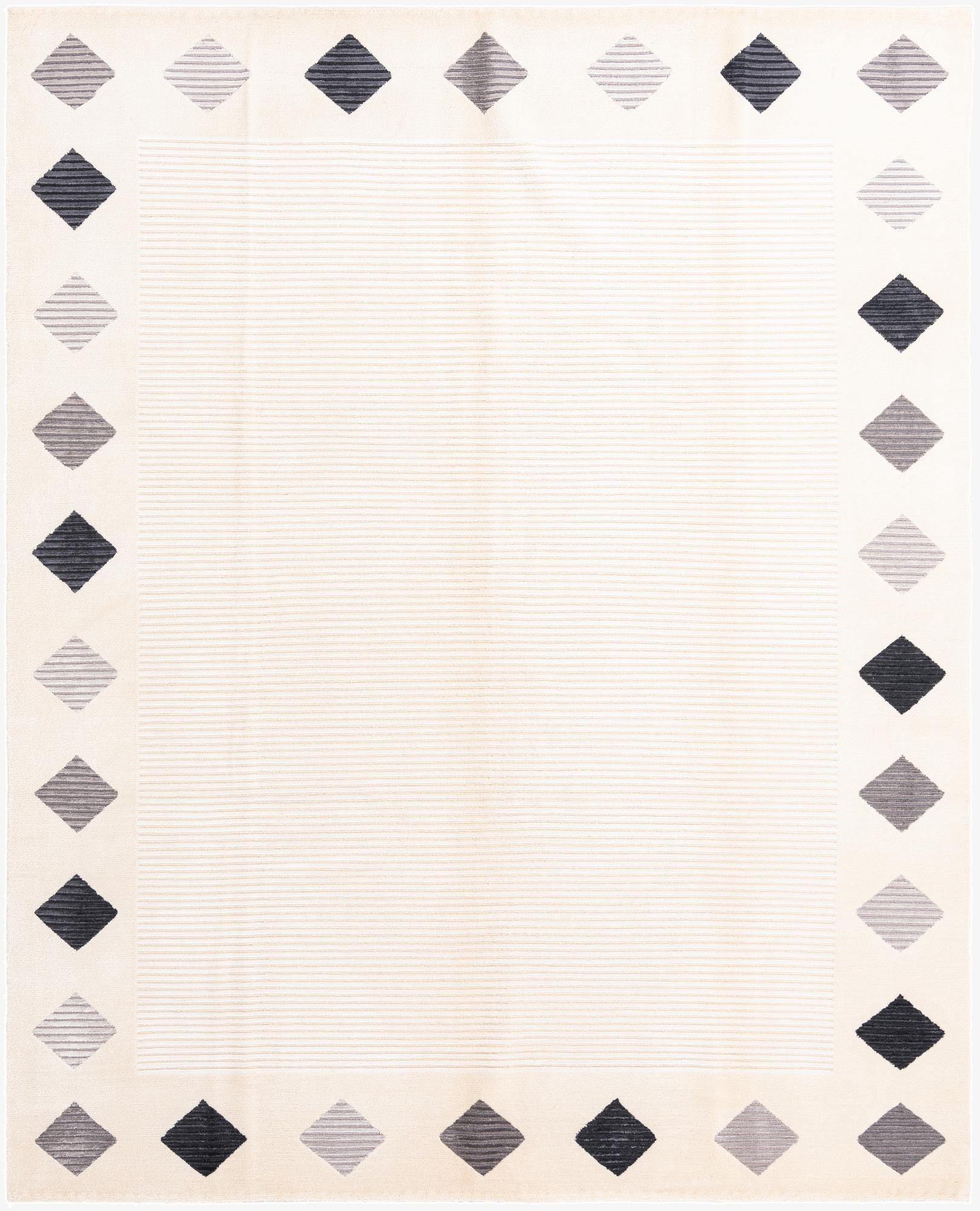 8' x 10'  Hand Knotted Darya Wool Rug