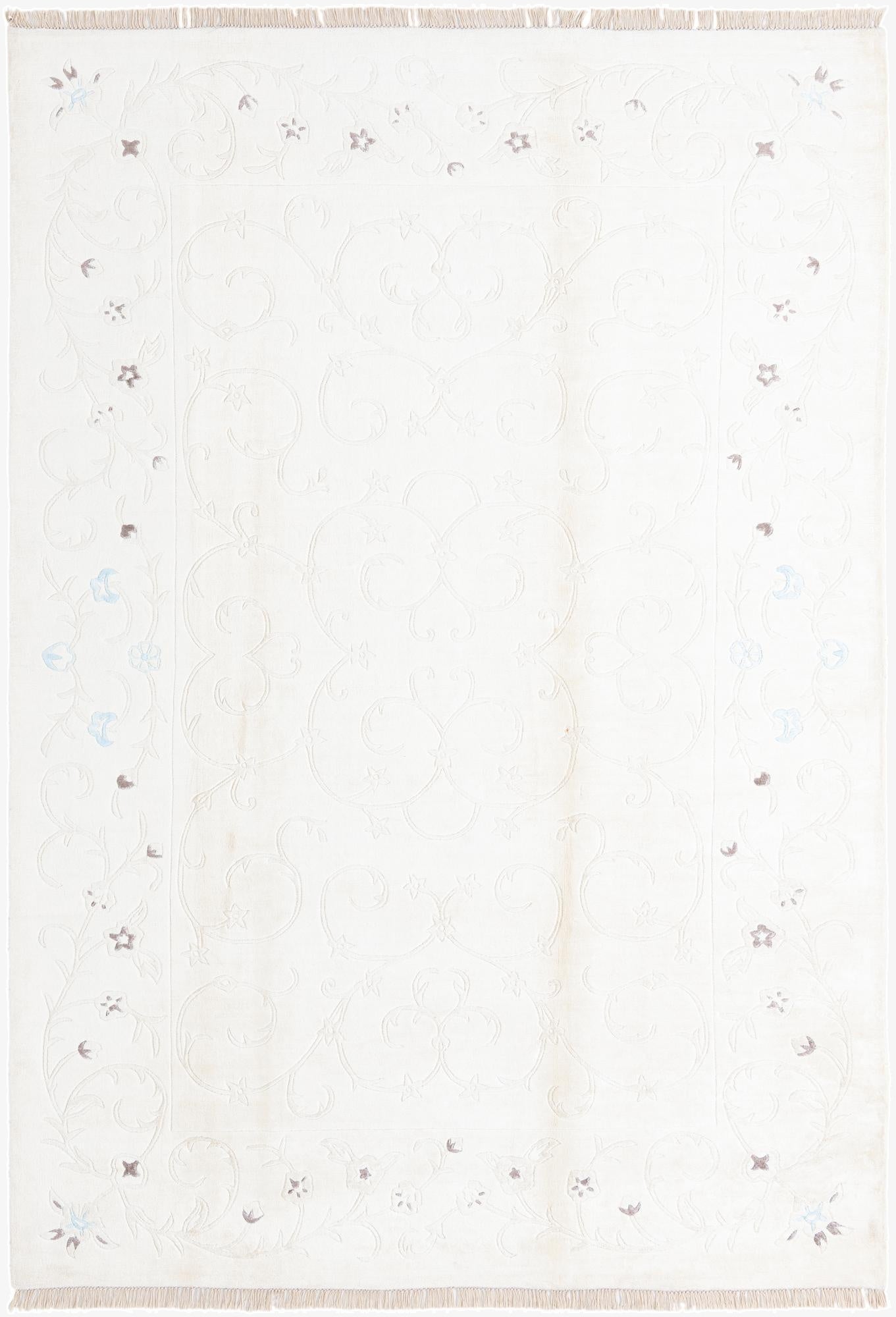 6' 7 x 9' 9  Hand Knotted Darya Rug