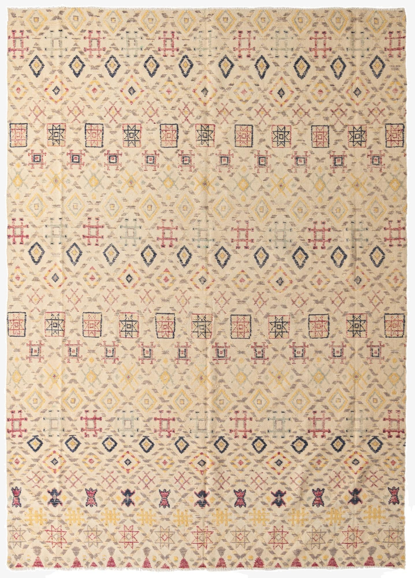 10' 2 x 14' 1  Hand Knotted Darya Wool Rug