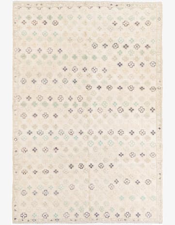 6' 3 x 9' 4 Hand Knotted Darya Wool Rug
