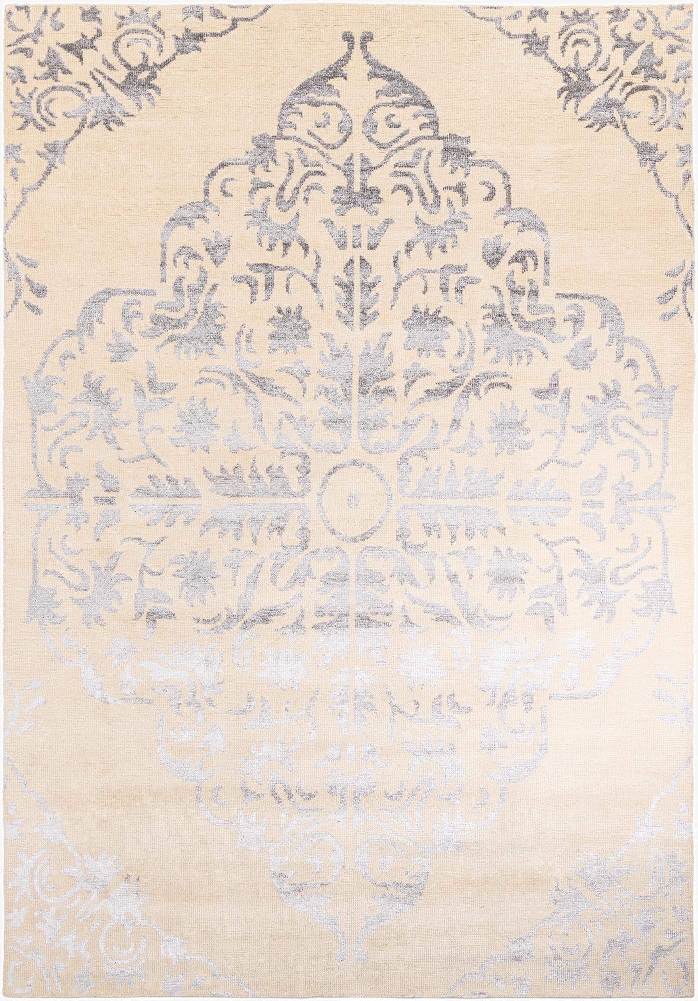 8' 10 x 12' 9  Hand Knotted Darya Rug