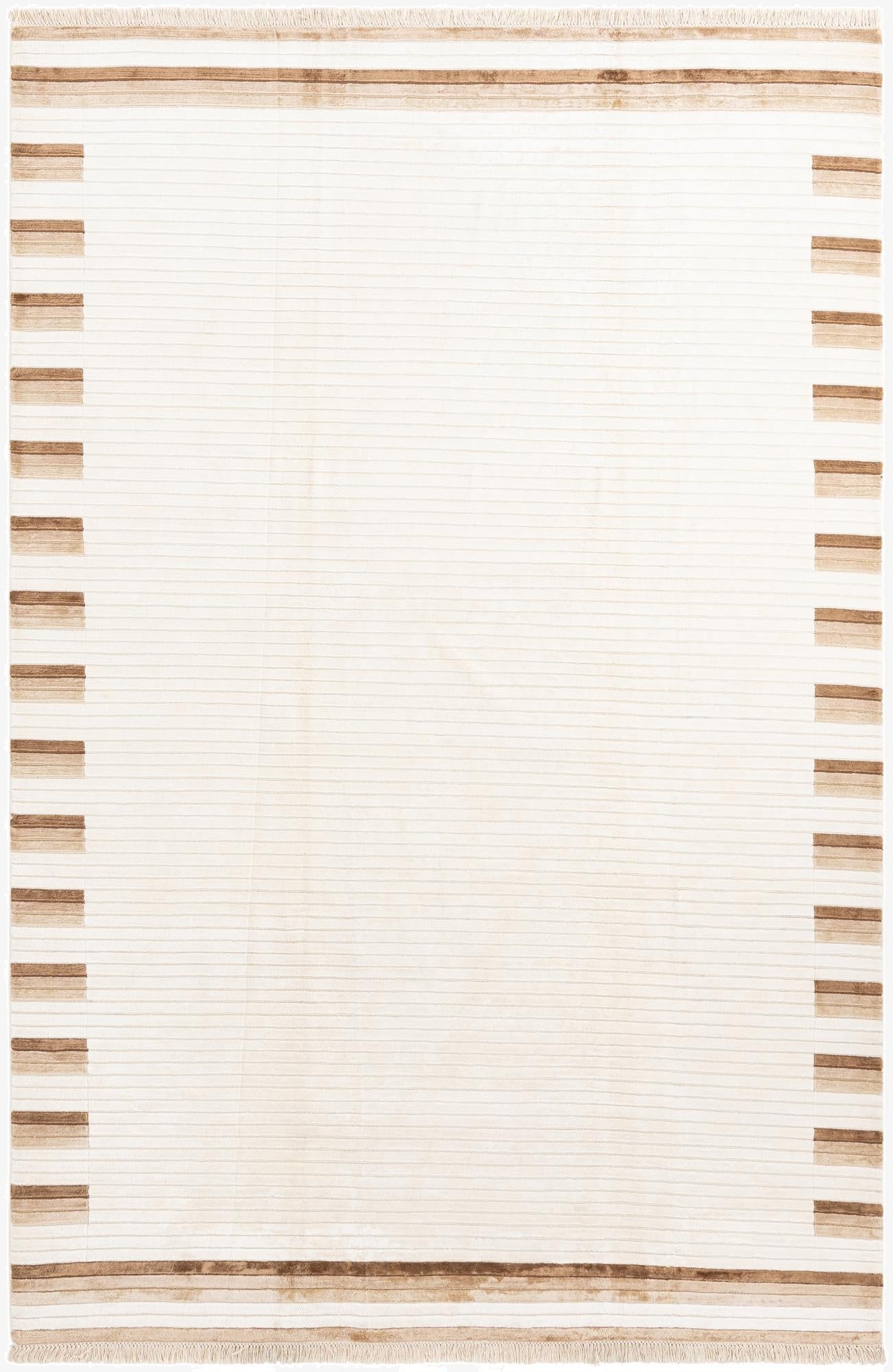 6' 5 x 9' 8  Hand Knotted Darya Wool Rug