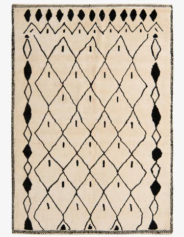 5' 10 x 8' 3 Hand Knotted Darya Wool Rug