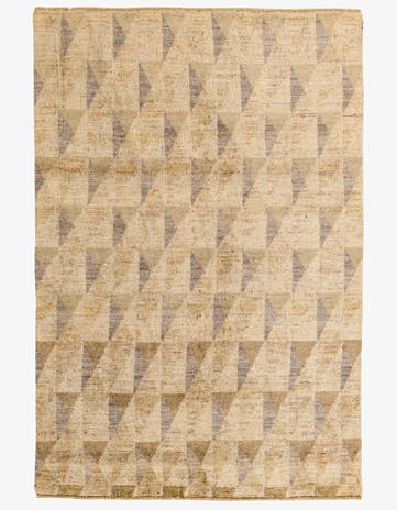 5' 7 x 8' 2 Hand Knotted Darya Wool Rug