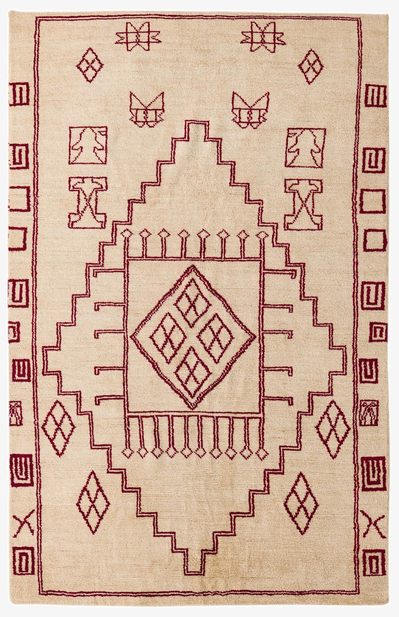 Primary image 5' 4 x 8' 2  Hand Knotted Darya Wool Rug