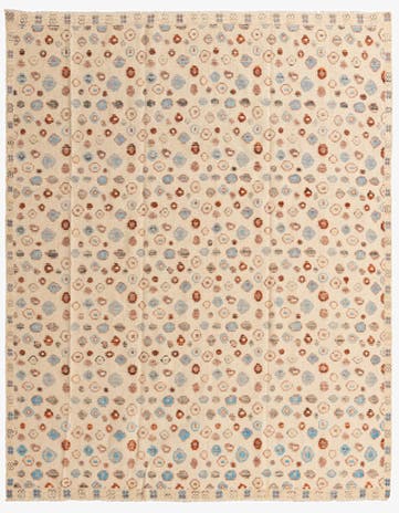 8' 3 x 10' 3 Hand Knotted Darya Wool Rug