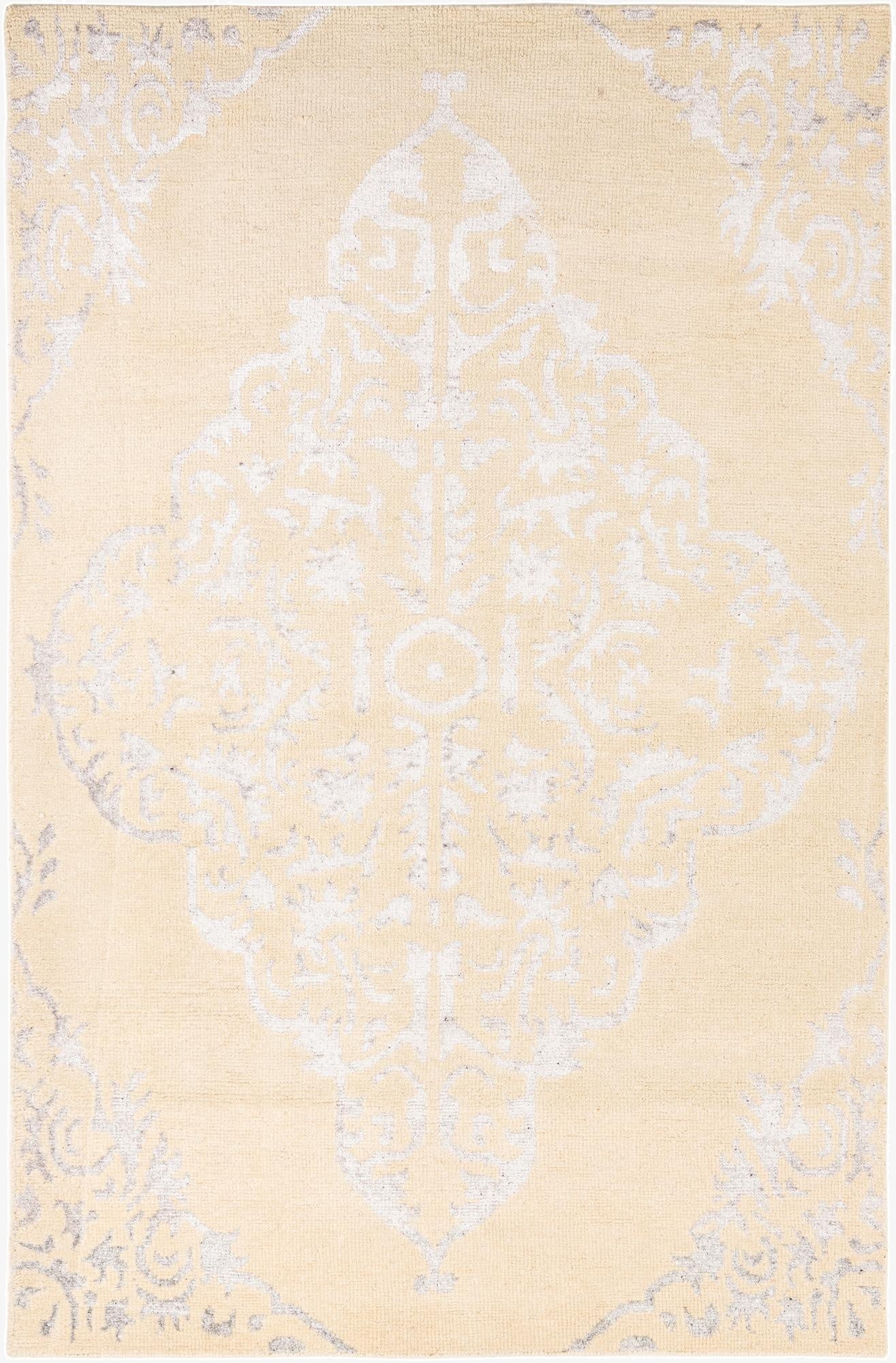 5' 7 x 9'  Hand Knotted Darya Rug