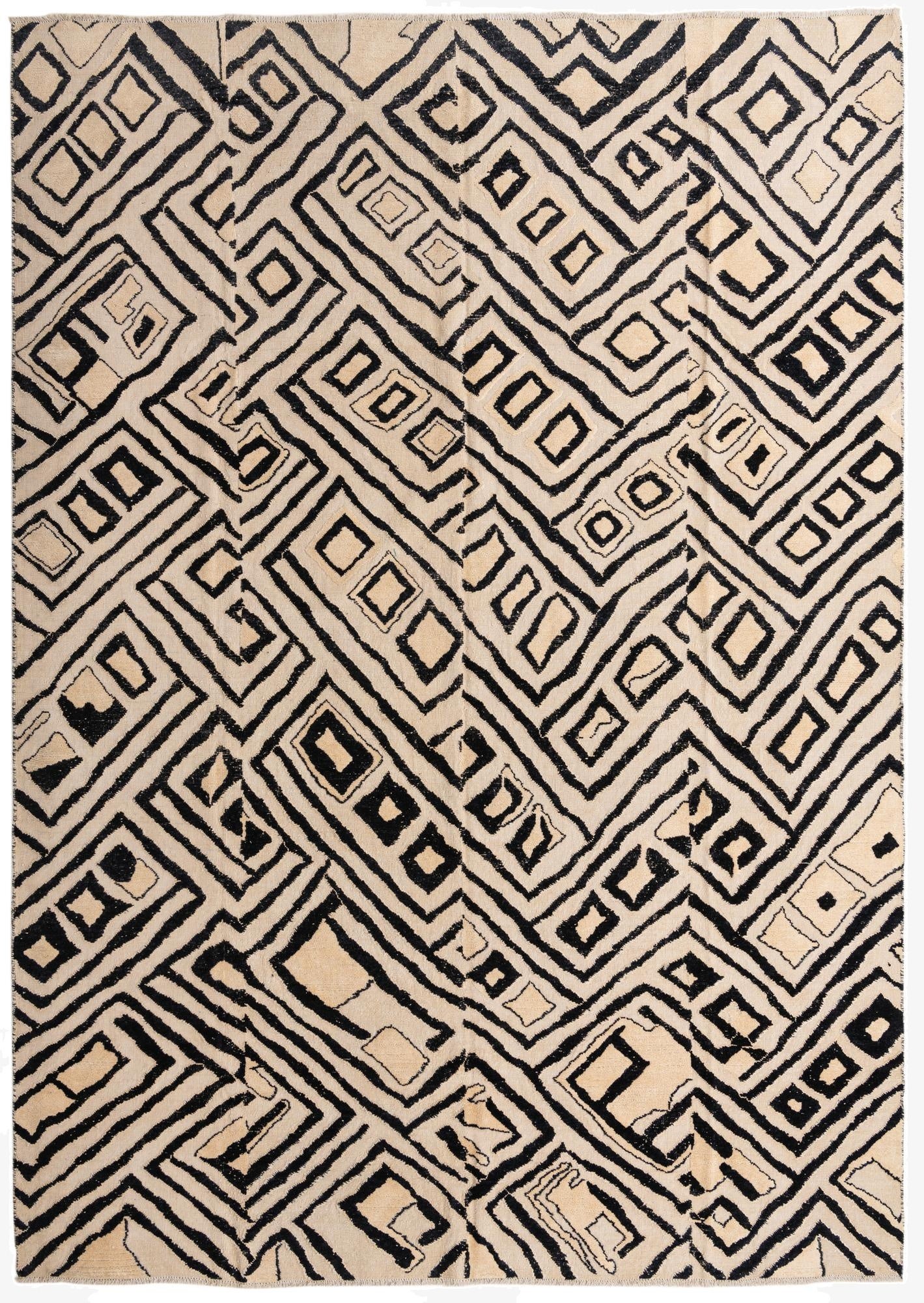 9' 9 x 14' Hand Knotted Darya Wool Rug