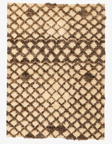 4' 2 x 5' 8 Hand Knotted Darya Wool Rug