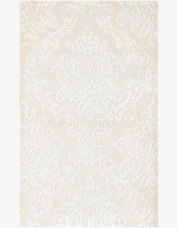 2' 11 x 4' 11 Hand Knotted Darya Wool Rug