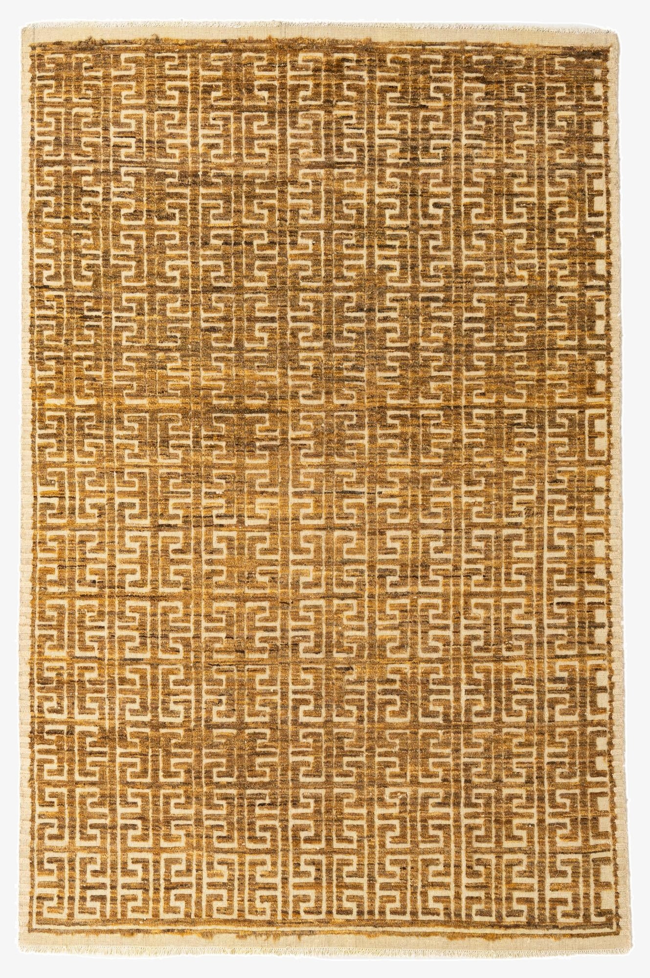 6' 6 x 9' 10  Hand Knotted Darya Wool Rug