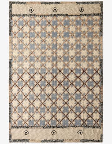 9' 8 x 14' 6 Hand Knotted Darya Wool Rug