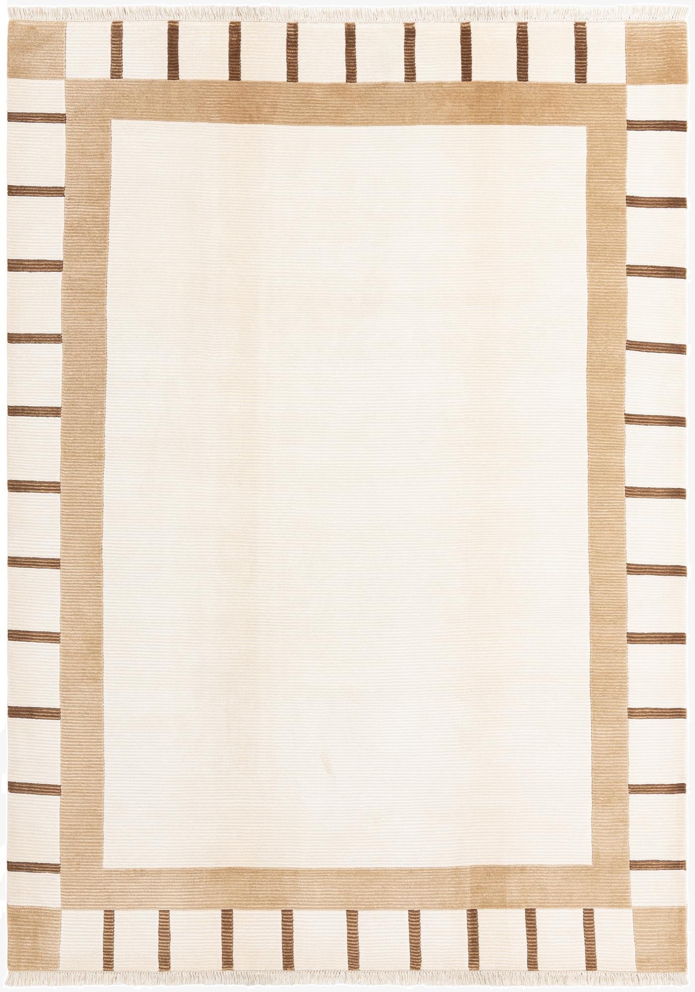 6' 9 x 9' 5  Hand Knotted Darya Wool Rug