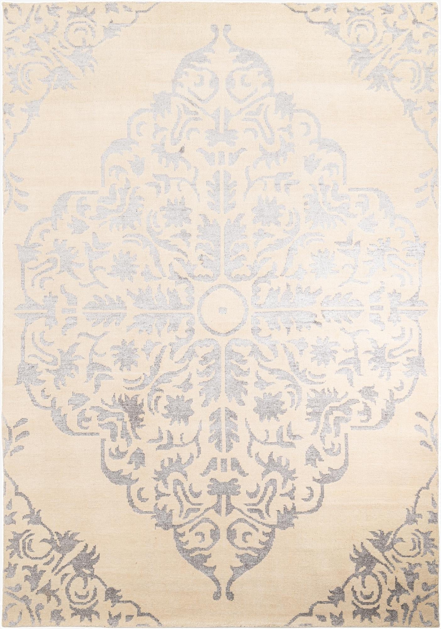 9' x 12' 10  Hand Knotted Darya Rug