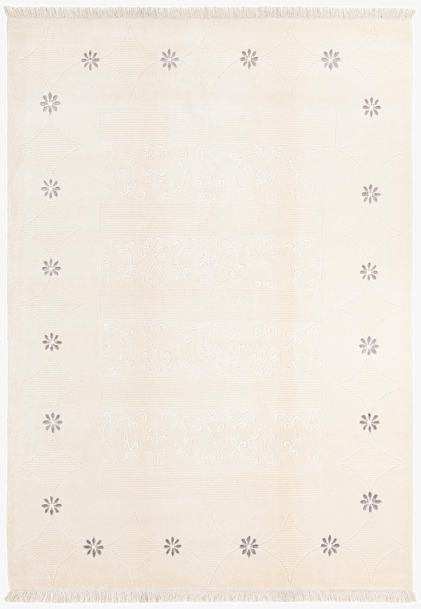 5' 8 x 8'  Hand Knotted Darya Rug