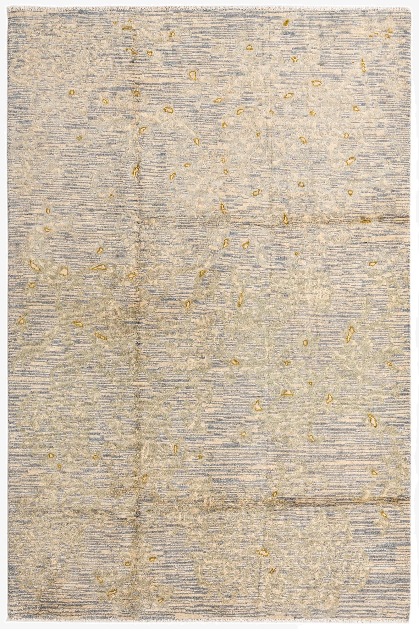5' 6 x 8' 4  Hand Knotted Darya Wool Rug