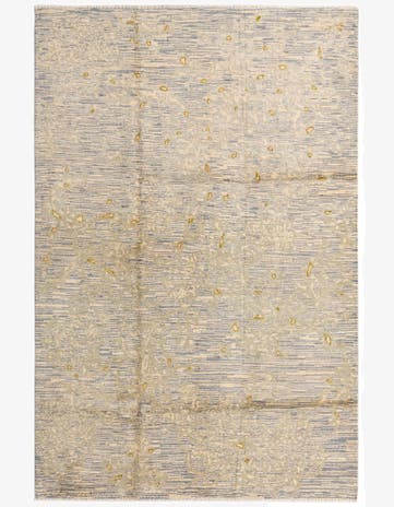 5' 6 x 8' 4 Hand Knotted Darya Wool Rug