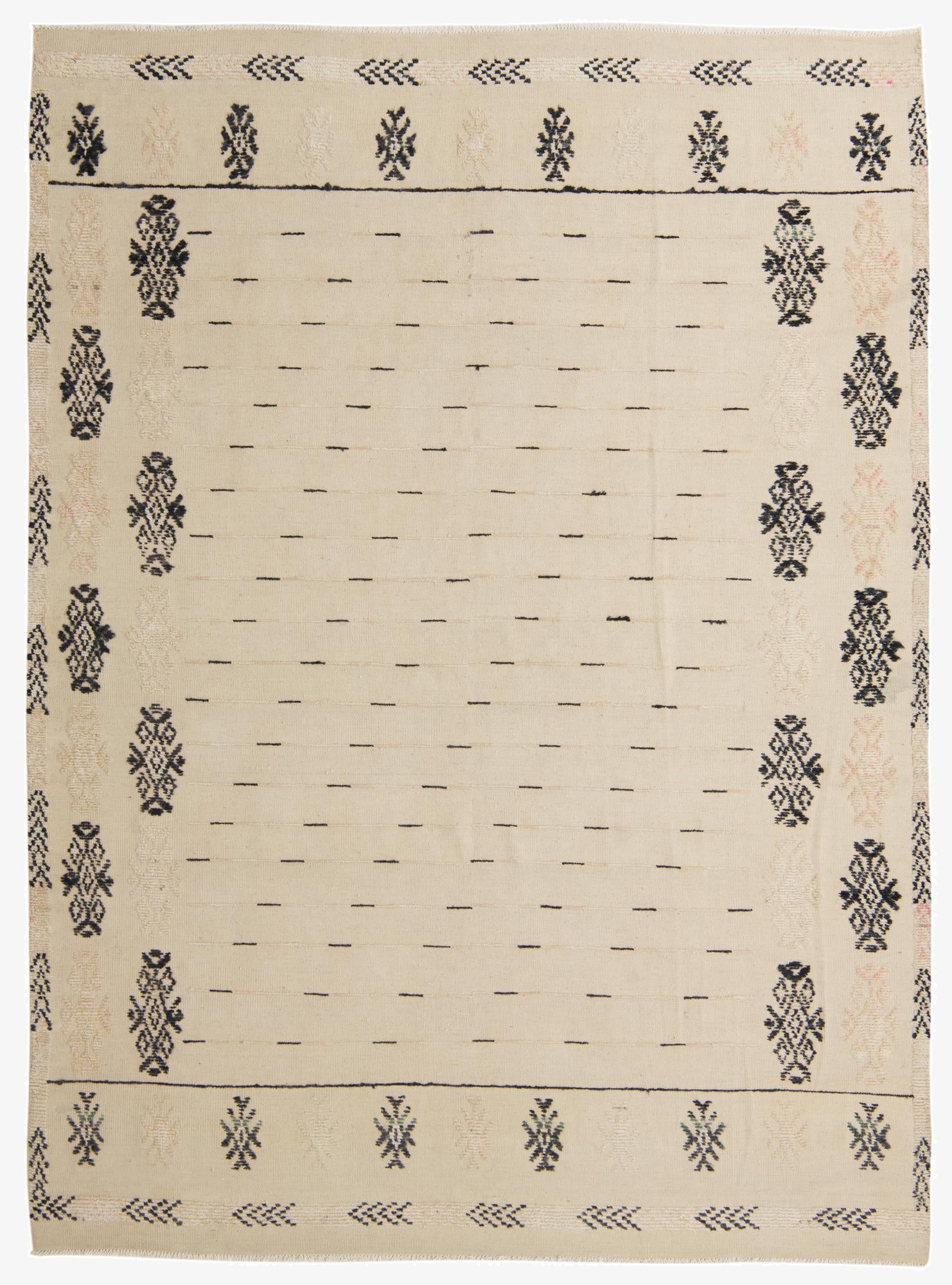 7' 8 x 10' 4  Hand Knotted Darya Wool Rug