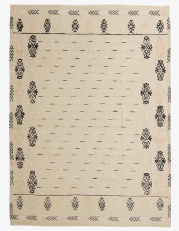 7' 8 x 10' 4 Hand Knotted Darya Wool Rug