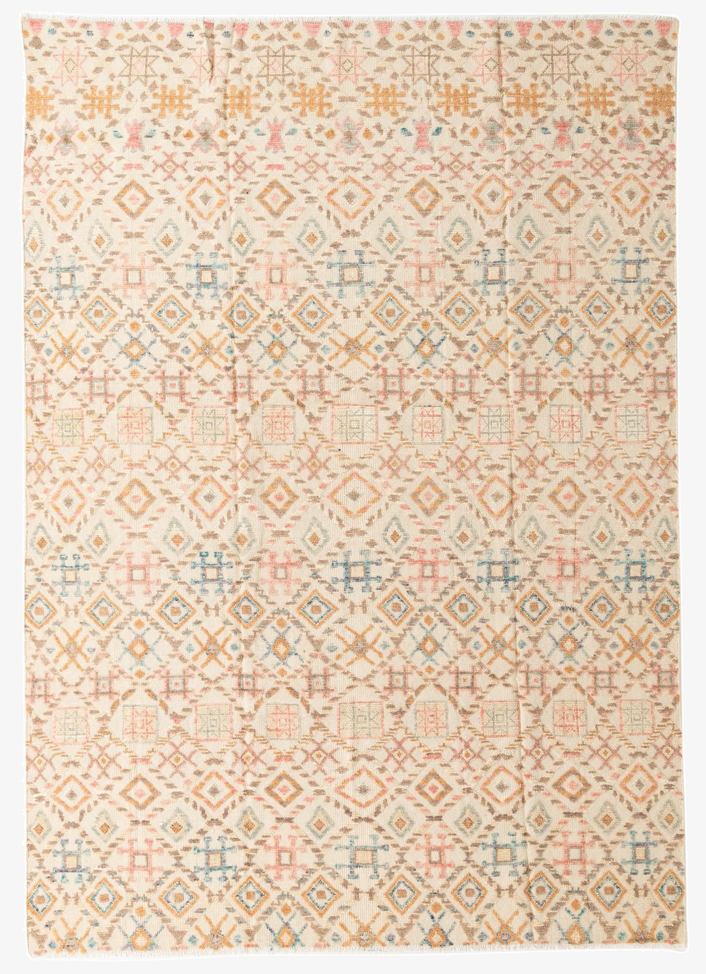 8' 10 x 12' 6  Hand Knotted Darya Wool Rug